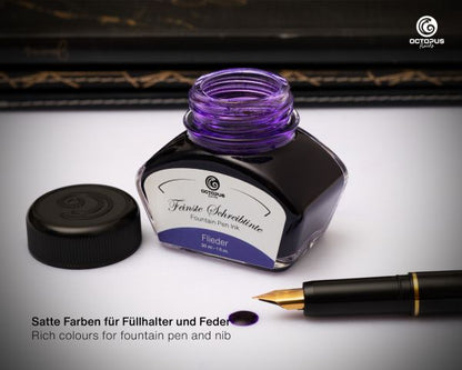 Octopus Fluids Fountain Pen Ink Classic Writing Inks Lilac