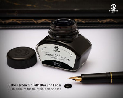Octopus Fluids Fountain Pen Ink Classic Writing Inks Black
