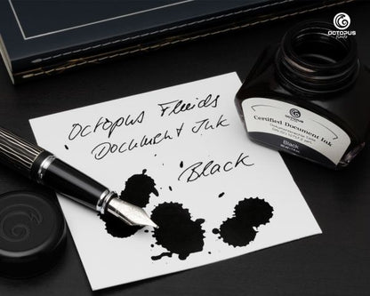 Octopus Fluids Füllhaltertinte Document Ink black Schwarz 30 ml