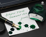 Octopus Fluids Dokumentenechte Füllhaltertinte Document Inks Green Zertifiziert nach DIN ISO 12757-2