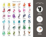 Octopus Schreib- und Zeichentusche Write & Draw Serie 100 White Polar Bear Weiß