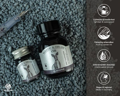Octopus Writing and Drawing Ink Write & Draw Ink 289 Grey Kangaroo Grey