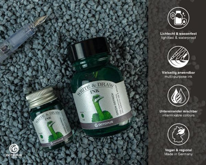 Octopus Pigmented Writing and Drawing Ink Octopus Write & Draw Green Ostrich 359 Green