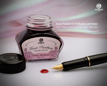 Octopus Fluids Füllhaltertinte Pastell Cherry Blossom Rosa
