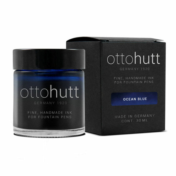 Ottohutt Tinte Glas blau 156 62333 black neu2