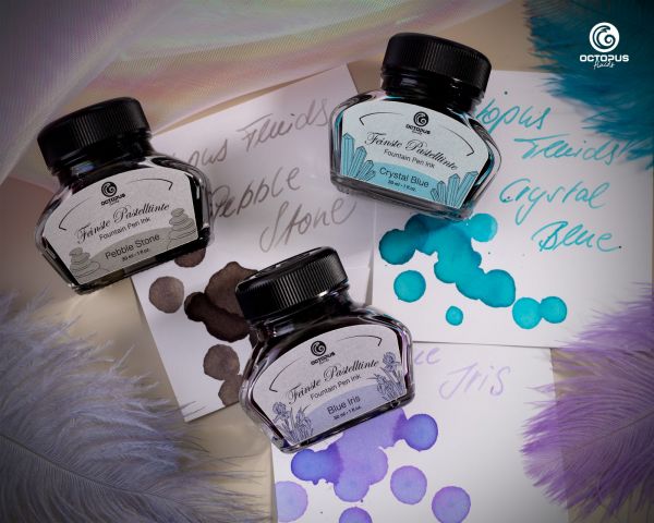 Octopus Fluids Füllhaltertinte Pastell Blue Iris Pastellviolett