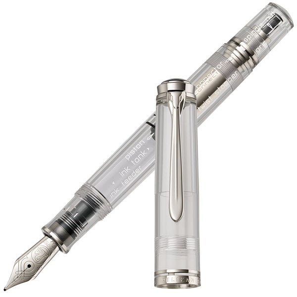 Pelikan Souverän M805 Füller, Demonstrator mit Gravur, Special