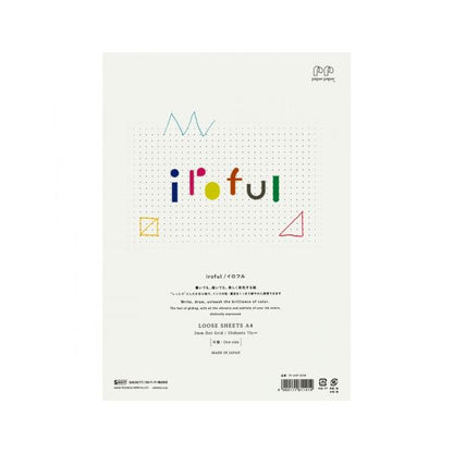 Iroful, feuilles de papier pour stylo-plume, A4 vierge blanc