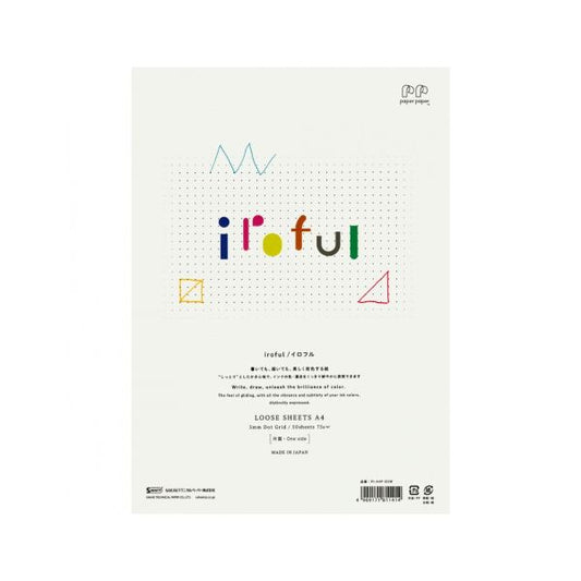 Iroful, feuilles de papier pour stylo-plume, A4 vierge blanc