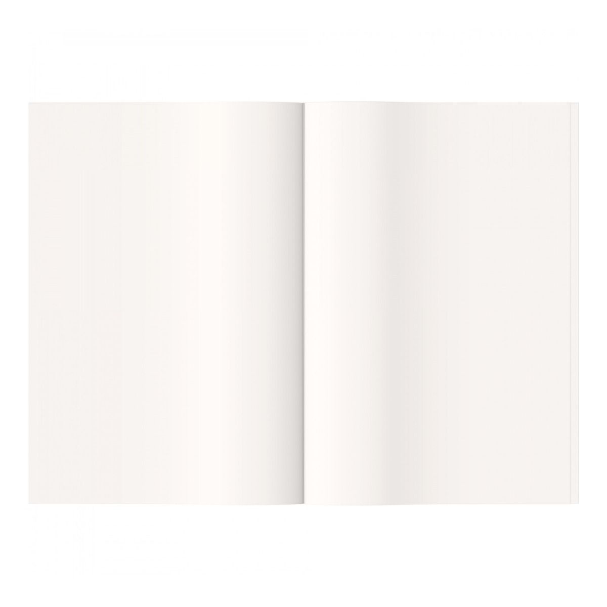 Iroful Notizbuch A5 Blanko weiss 96 Seiten