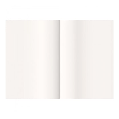 Iroful Notizbuch A5 Blanko weiss 96 Seiten
