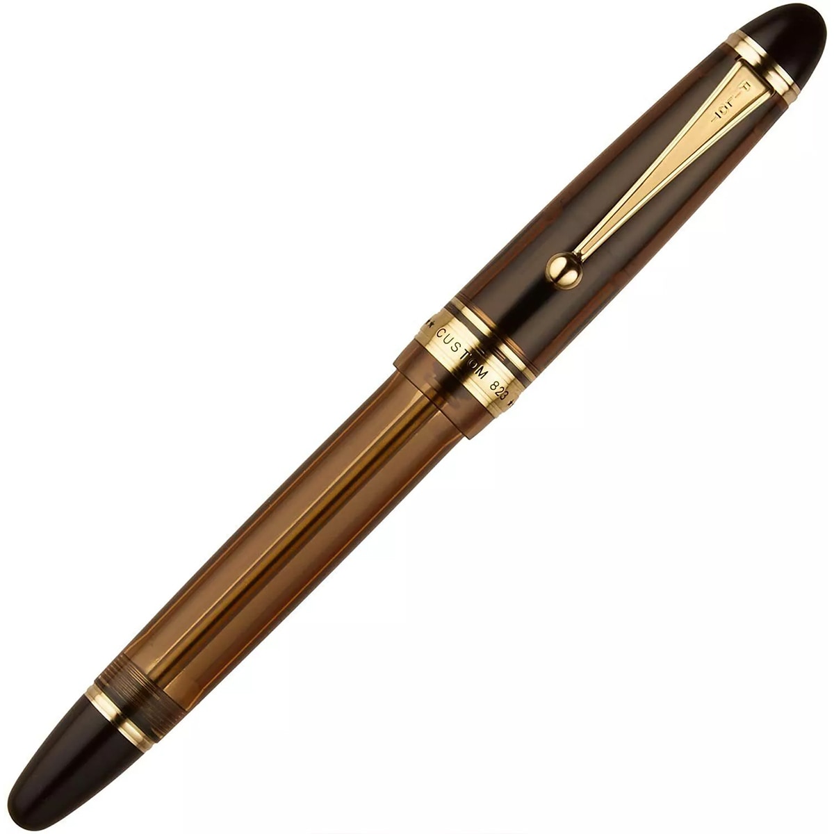 Pilot Füller Custom 823, 14Kt, braun