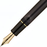 Pilot Füller Custom 823, 14Kt, schwarz