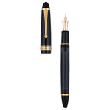 Pilot Füller Custom 823, 14Kt, schwarz