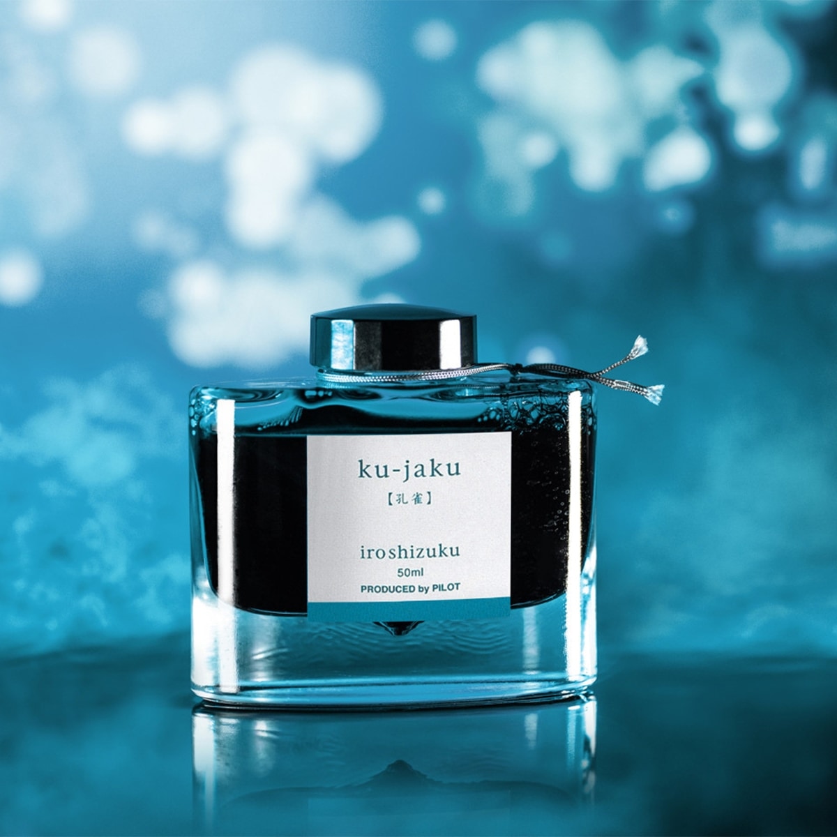 Pilot, Ink Bottle Iroshizuku, Peacock, 50 ml, Ku-Jaku