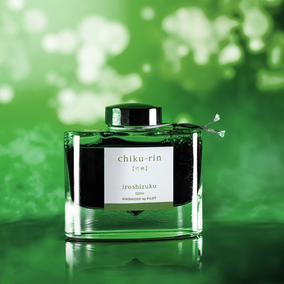 Pilot, Iroshizuku Ink Bottle, Bamboo Forest, 50 ml, Chiku-Rin