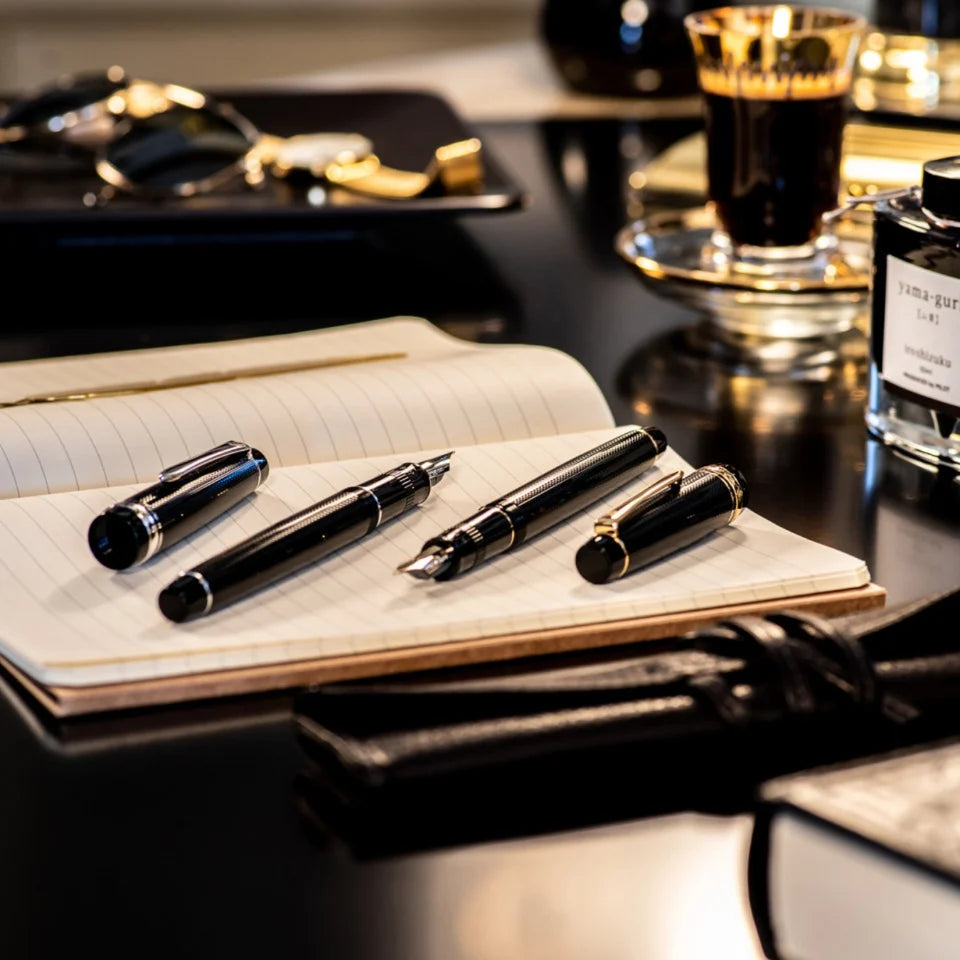 Pilot Fountain Pen Justus 14K, black