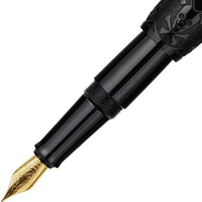 Stylo plume BENU Pixie gold, Jolly Roger