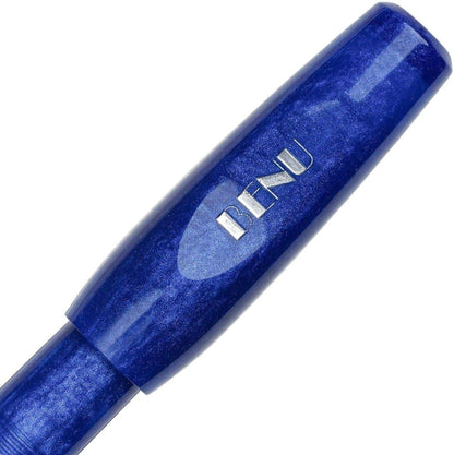 BENU Stylo-plume Pixie argent, Bleu roi