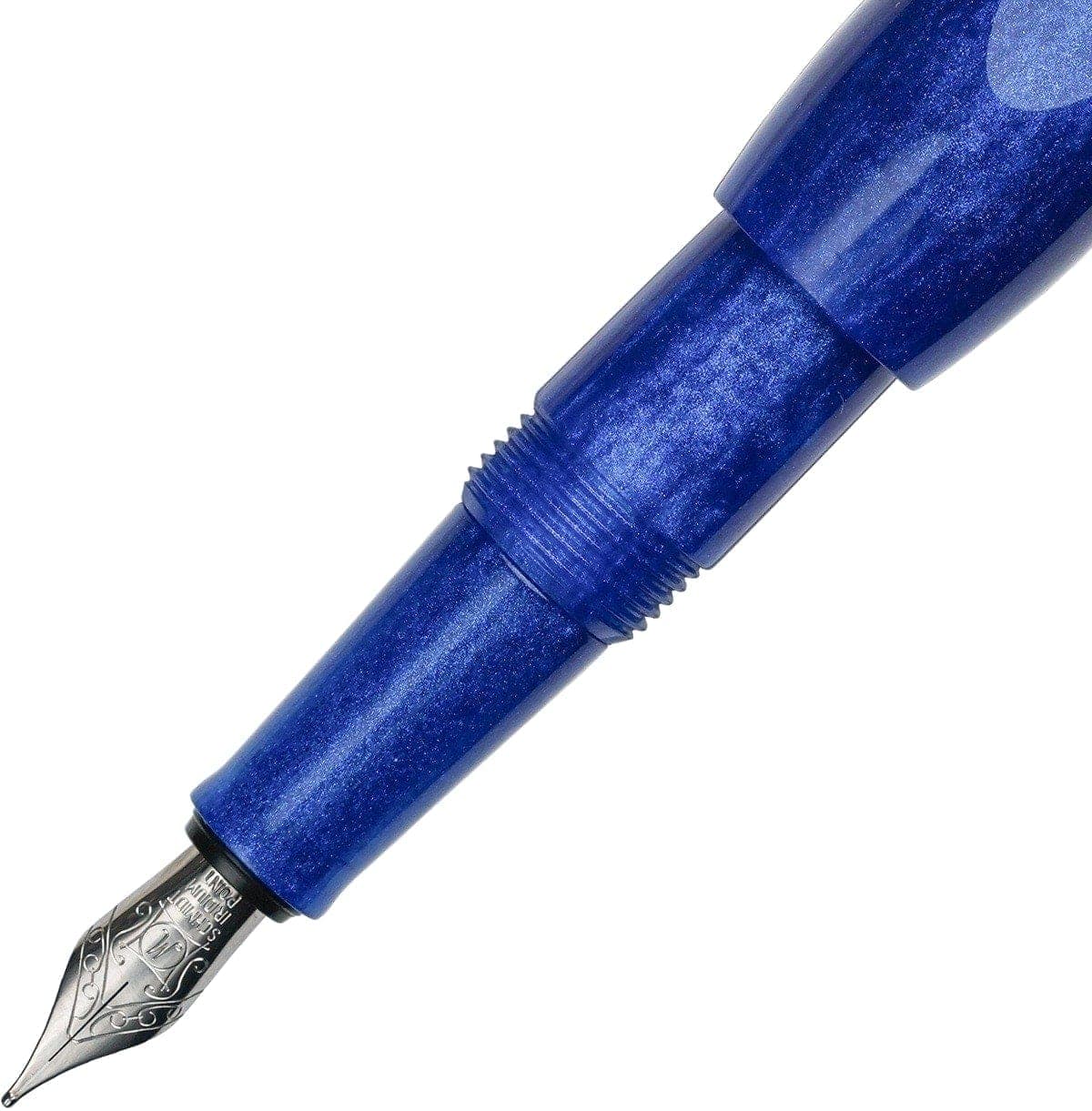 BENU Stylo-plume Pixie argent, Bleu roi