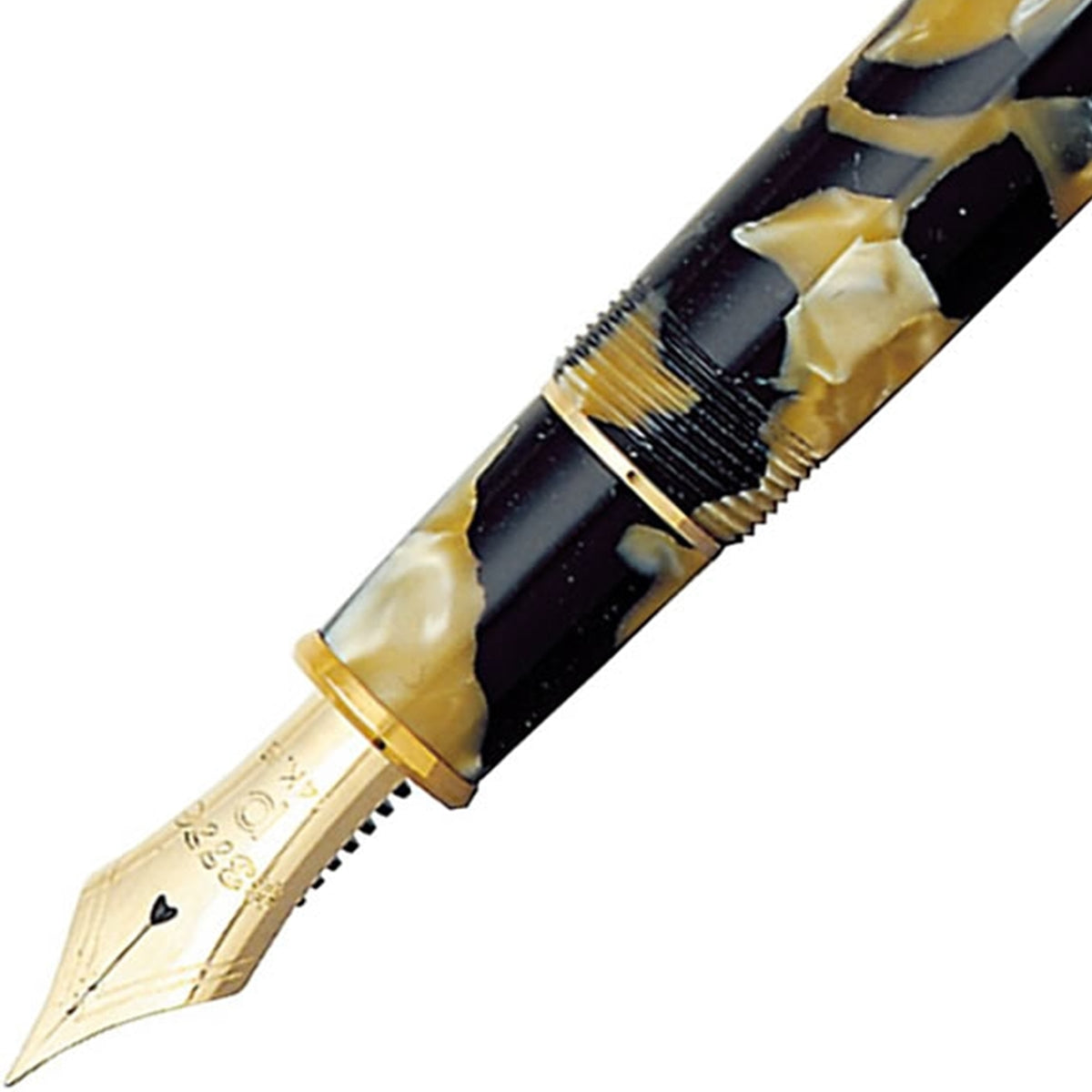 Platinum, Füller, #3776 Century Celluloid, 14Kt, Calico