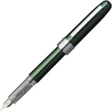 Platinum, Füller, Plaisir Schnappkappe Green