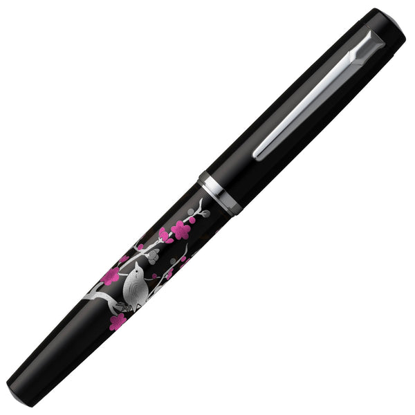 Platinum, Fountain Pen, Procyon Bush Warbler on Plum Tree