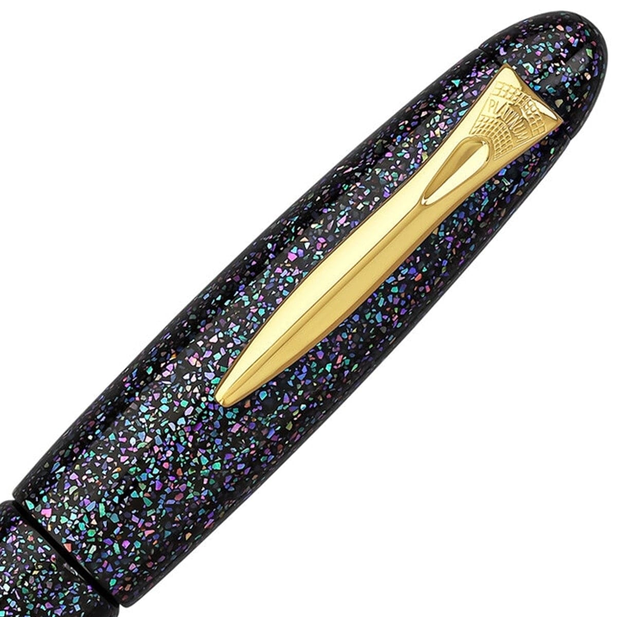 Platinum, Fountain Pen, Izumo Galaxy, 18kt, Black