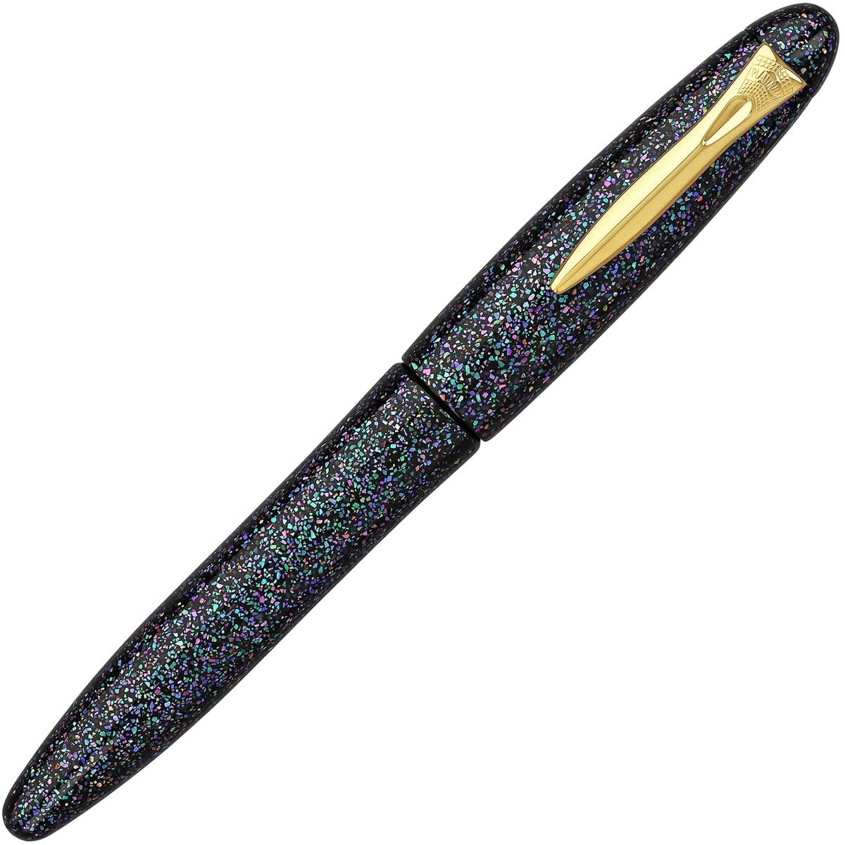 Platinum, Fountain Pen, Izumo Galaxy, 18kt, Black