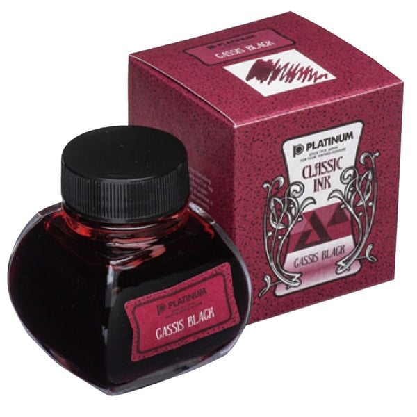 Platinum, Ink Bottle, Classic Ink Cassis Black