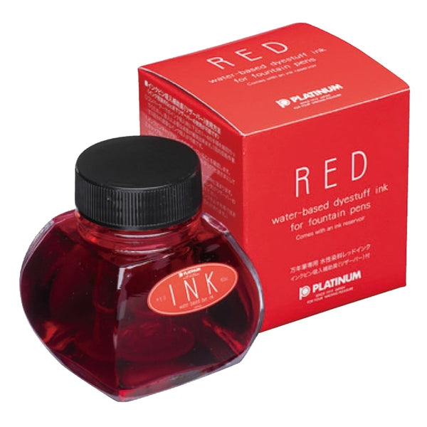 Platinum, Ink Glass, Dye Ink Red
