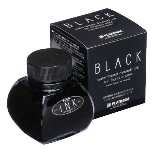 Platinum, Tintenglas, Dye Ink Black