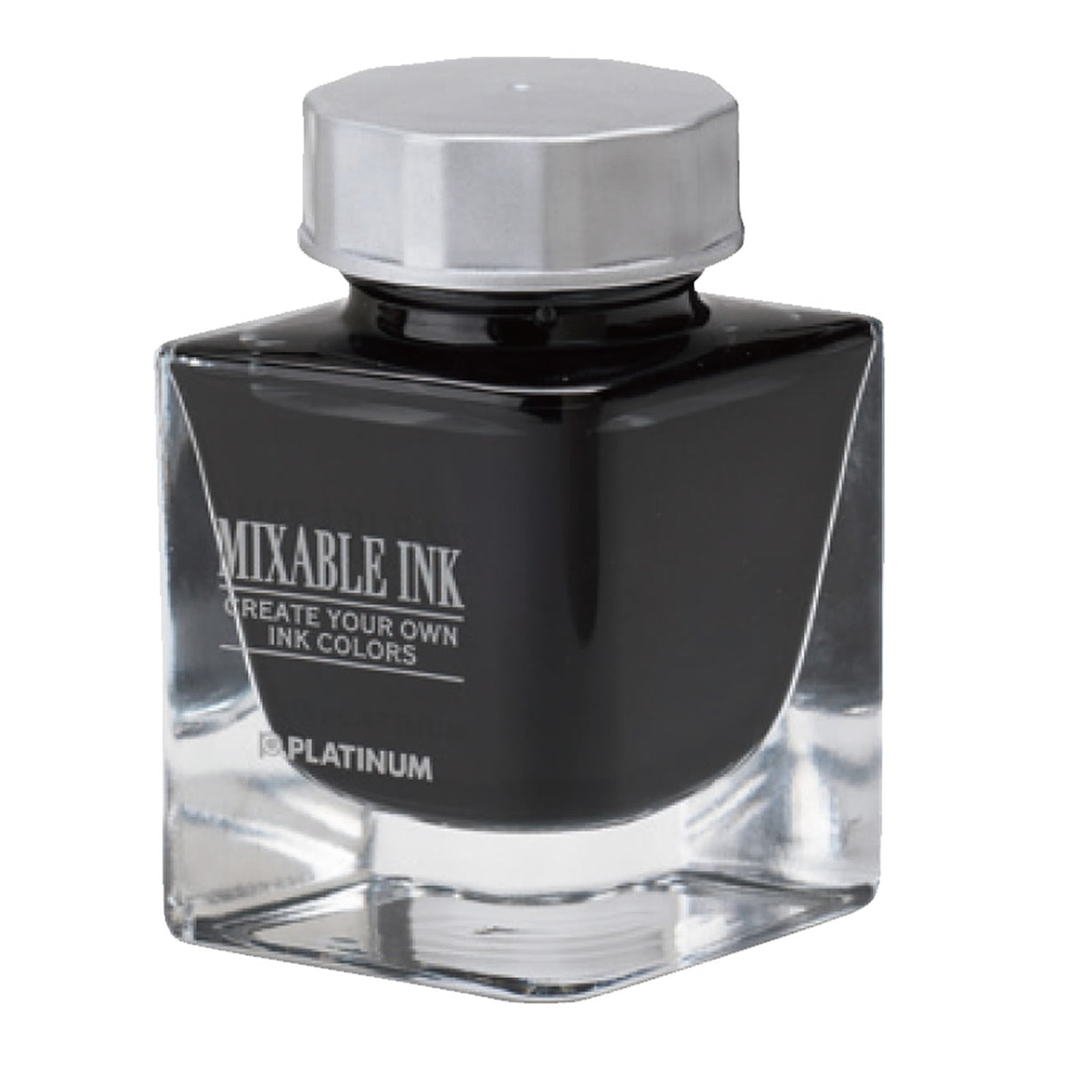 Platinum, Tintenglas, Mixable Ink Smoke Black