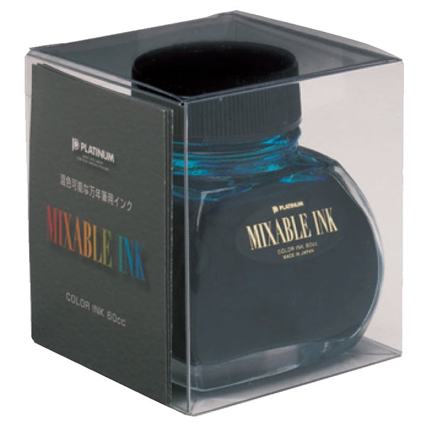 Platinum, Ink Glass, Mixable Ink Aqua Blue