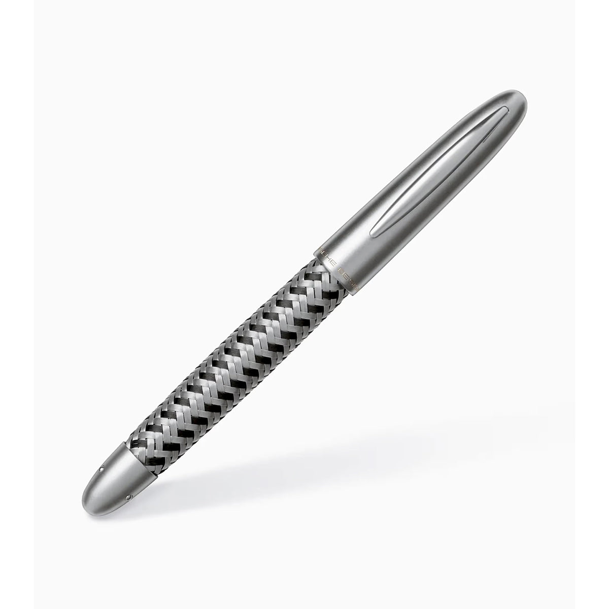 Porsche Design P'3110, Tec Flex Fountain Pen, Stainless Steel & Black