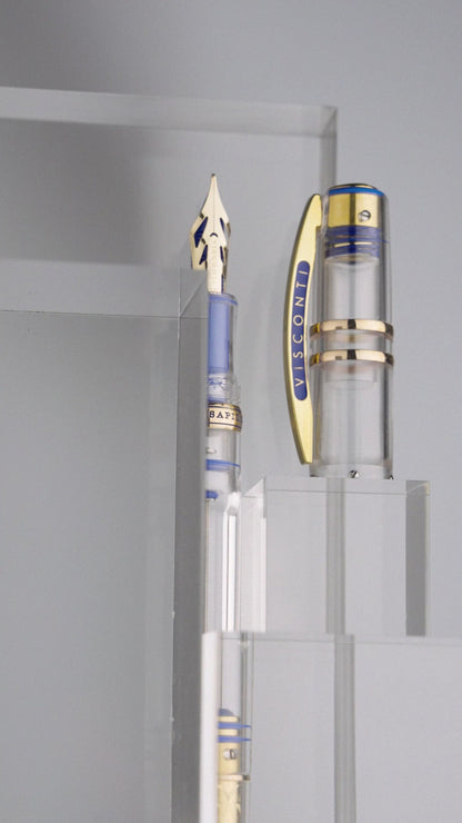 Visconti, Homo Sapiens Full Demo Rollerball, transparent