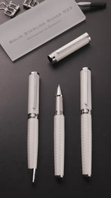 Waldmann Füller Nova Silber, 18Kt, mattiert