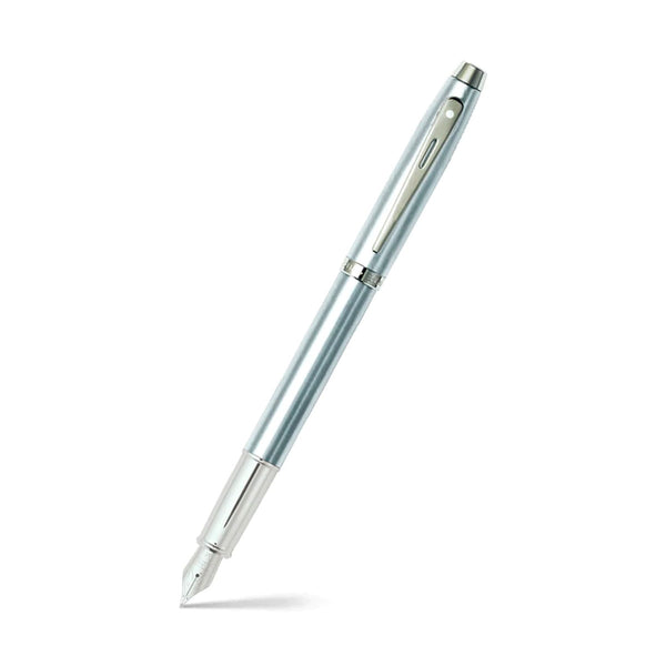 Sheaffer Füller 100 silber, Stahfeder, silber