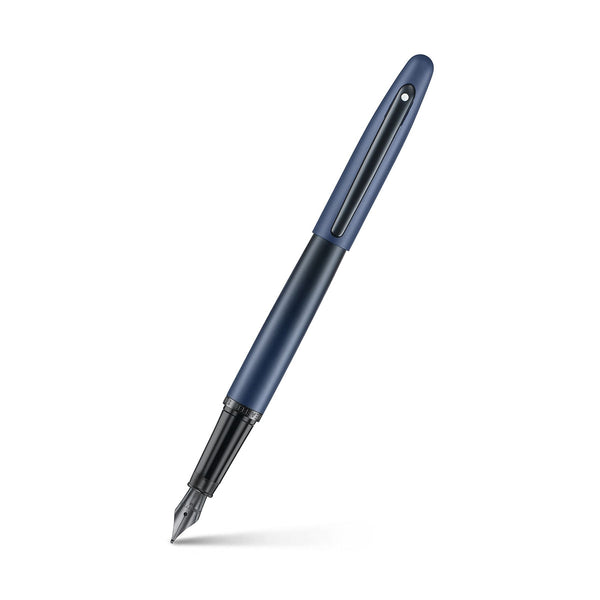 Sheaffer Füller VFM schwarz, Stahfeder, dunkelblau