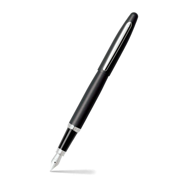 Sheaffer Füller VFM silber, Stahfeder, dunkelblau