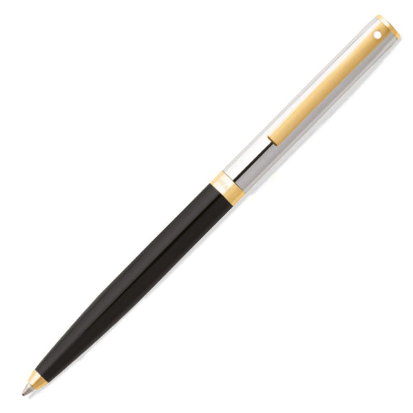 Sheaffer Kugelschreiber Sagaris Chrome/Gold, Black