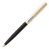 sheaffer-kugelschreiber-sagaris-chrome-gold-black-1