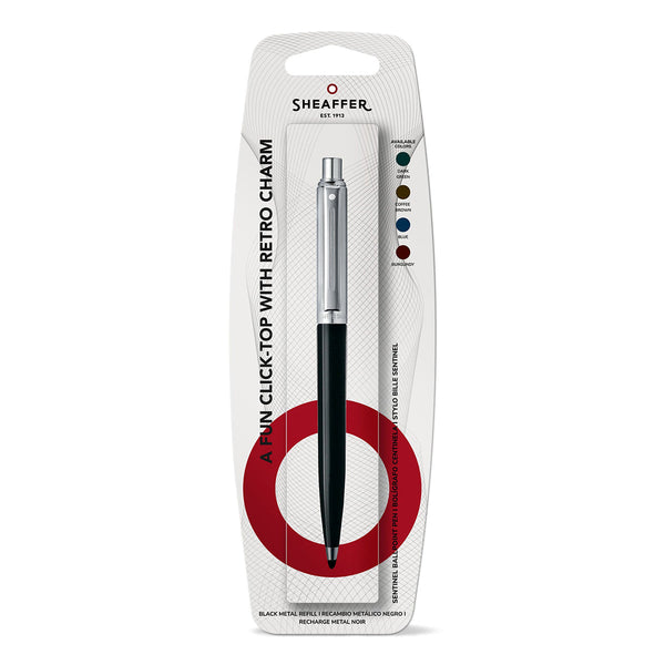 Sheaffer Kugelschreiber Sentinel Chrome, Black