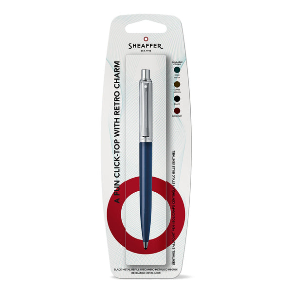 Sheaffer Kugelschreiber Sentinel Chrome, Blue