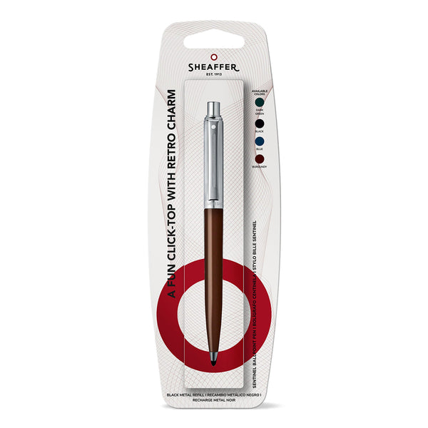 Sheaffer Kugelschreiber Sentinel Chrome, Coffee