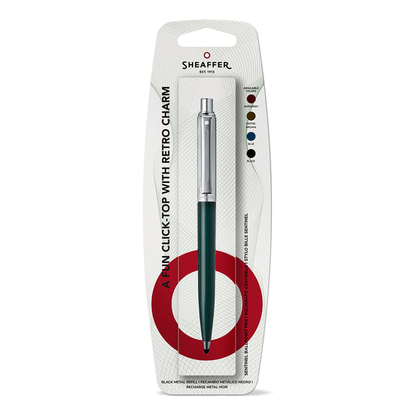 Sheaffer Kugelschreiber Sentinel Chrome, Green