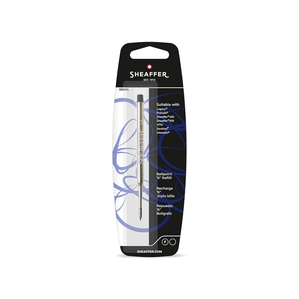 Sheaffer Kugelschreibermine Fein, Black