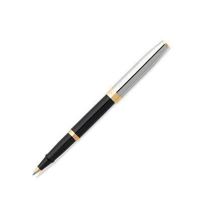 sheaffer-tintenroller-sagaris-chrome-gold-black-1