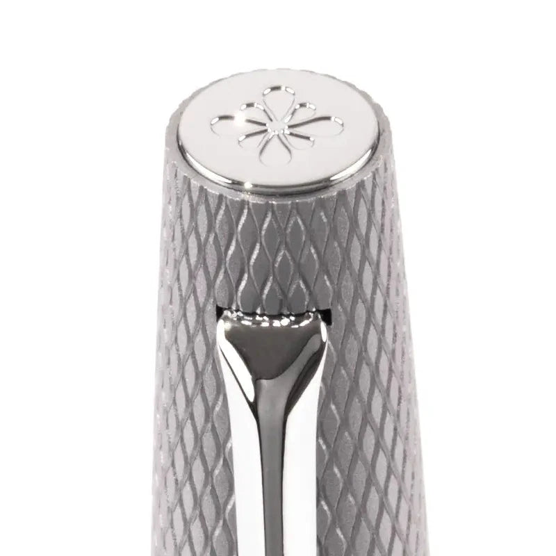 Diplomat Kugelschreiber Viper Guilloche Silber