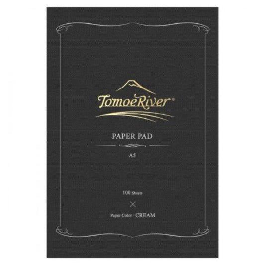 Tomoe River, carnet de papier pour stylo-plume, A6 pointillé crème, noir